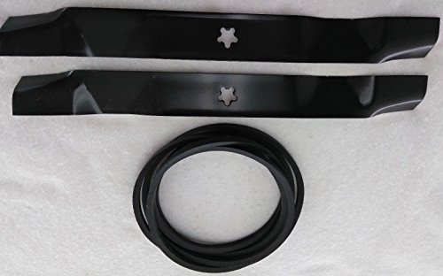 TOP Satisfied Sears Craftsman DYT4000 42inch Mower Deck Blade with Belt Kit 174883 134149 Lawn Mower Accessories
