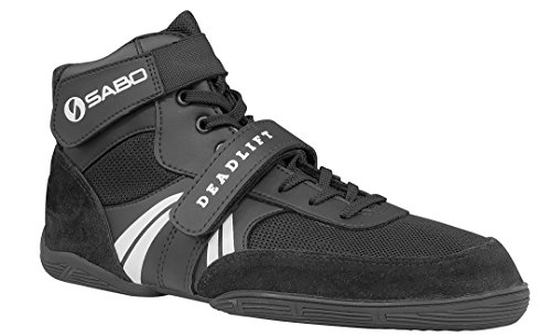 SABO Deadlift Shoes (38 RUS / 6.5 - 7 US, Black)