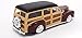 1948 Ford Woody, Burgundy - Yatming 94251 - 1/43 Scale Diecast Model Toy Car