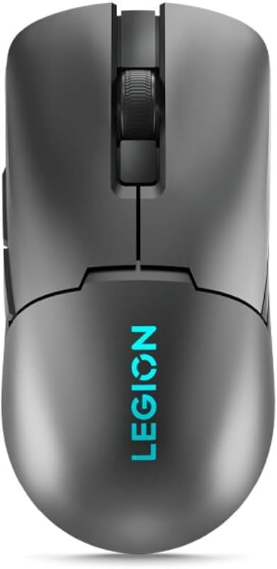 Legion M600s Qi, Mouse Gaming Wireless, Sensore PAW3370, 73g, Simmetrico, Ricarica Type-C o Wireless Qi, Connessione Dongle USB o Bluetooth