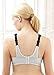 Glamorise Women's Double Layer Custom Control Sport Bra , Black/Grey , 44DD