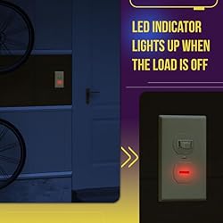 ENERLITES Combination Toggle and Pilot Light