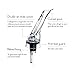 Wine Aerator Pourer with Stand - Portable Wine Aerator Spout by BlackOwl - Premium Red Wine Aerator Pourer - Perfect Gift