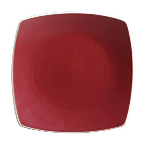 image for Gibson Home Soho Lounge Matte 16 Piece Dinnerware Set, Brick