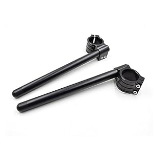 51mm Motorfiets Stuur 22mm Ergonomische Clip-ons Handgrepen Motor Motorfiets Accessoires Aluminiumlegering Bedieningen…