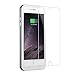 iPhone 6S Plus / 6 Plus (not for iPhone 6 / 6s) Battery Case Charger [Extra Bonus-Tempered Glass Screen Protector], i.VALUX 6800mAh External Battery Backup Protective Charger Case (White)