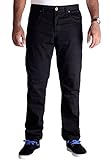 HB Concordia Elite Aramid Lined Motorcycle Jeans. Black. 5007.