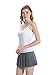 HBY Womens Camisole Built In Shelf Padded Bra Cami Bra Adjustable Straps Tank Top Solid Color