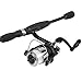 Wakeman Strike Series Spinning Rod and Reel Combo - Silver Metallic