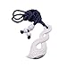 81stgeneration Women's Men's Handcarved Bone Maori Tribal Triple Twist Paua Shell Pendant Necklace