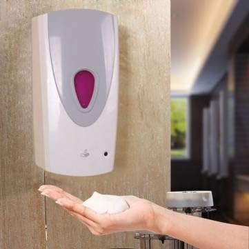 UR Bathroom 800ml Wall-mounted Infrared Sensor Automatic Liquid Soap Dispenser