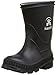 Kamik STOMP/YOUTH/PUR/6149 Rain Boot Black/Magenta, 11 M US Little Kid