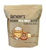 Anthony's Vital Wheat Gluten, 4lbs, High in Protein, Vegan, Non GMO, Keto Friendly