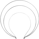 YuanHolumid Silver 3layer Halo Crown Headband Goddess Headpiece Multi-layer Hair Crown DIY Metal Base Hair Hoops Accessories for Women Beauty and Personal Care