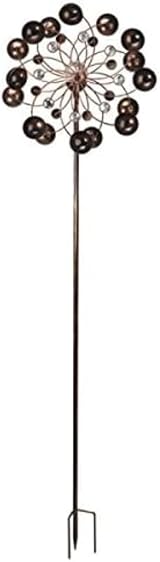 Garden Mile Venti Solar Powered Wind Spinner Ground Stake Garden Ornament view 8