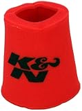 K&N 25-0810 Red Oiled Foam Precleaner Filter Wrap - For Your RE-0810 Round Filter