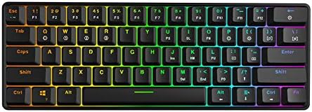 MOTOSPEED CK61 Gaming Mechanical Keyboard with Kailh BOX Switch RGB Function Anti-ghost Key High-sensitivity