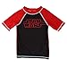 Star Wars Boys Rashguard Swimwear (7, Force Black)