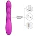 Vibrator sex toy,Heating Rechargeable Silicone Vibrator Sex Adult Wand Massager Toy,Pink