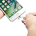 PortPlugs Aluminum Dust Plug and Headset Jack Set, Compatible iPhone 5, 6, 6 Plus, SE, iPod, Includes Cleaning Brush, SIM Tool (Space Gray)