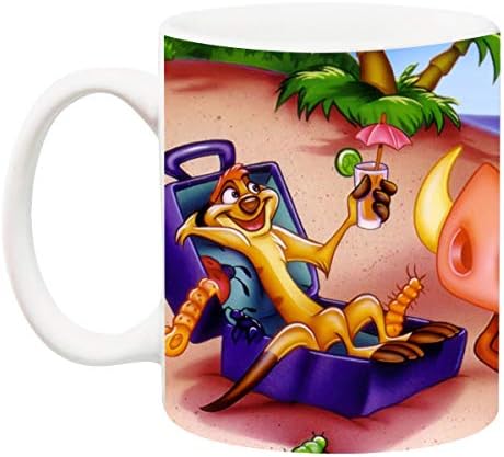 The Legendry Timon and Pumba The Crator of Hakuna Matata On Your Coffee Mug