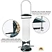 V2 Tube Bird Feeder for Outside, Weather Proof, Hanging, Easy to Setup, Durable, Tube Bird Feeder for Outdoors, Wild Bird Feeder for Outdoors and for Backyard Decoration, July 4th Gift