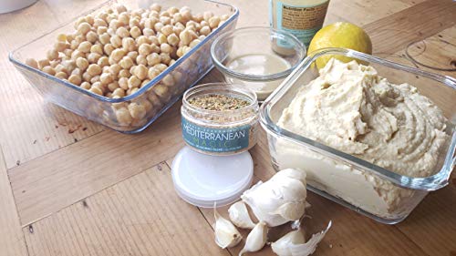 Mediterranean Seasoning - Zesty Mediterranean Spices Perfect for Lamb Shank, Kabobs, Quinoa, Fish, Vegetables & a Mediterranean Diet: Gluten Free, Vegan & No MSG All-Purpose Seasoning