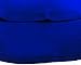 Face N Face Women's Summer V Neck Solid Loose Casual Cuffed Long Sleeve Blouses X-Large Blue