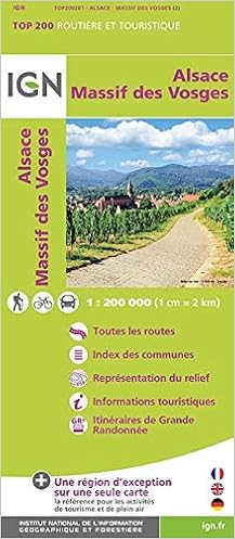 Massif Des Vosges Plaine D Alsace Ign Amazon Fr Livres