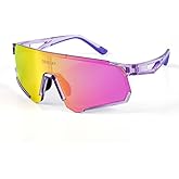 ZSYSUP Cycling Glasses Sports Sunglasses for Men Women Sunglasses UV Protection for Running Baseball
