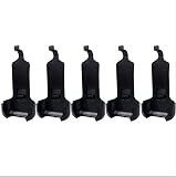 radtel Walkie Talkie Belt Clip RT-10 WLN KD-C1, Compatible with LT-316/TD-M8 RT22/X6/ ZS-B1 / NK-U1 R1 Two Way Radio (5 Pack)