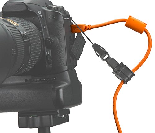 Tether Tools TetherPro USB 2.0 male to Mini-B 5 pin, 15 feet - Hi-Visibilty Orange