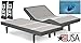 DynastyMattress Split King 12-Inch CoolBreeze Gel Memory Foam Mattress with Scape 2.0 Performance Adjustable Beds Set Sleep System Leggett & Platt-Split King w/Setup