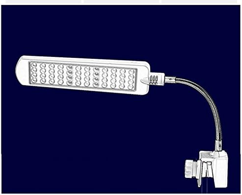 Pets Pal 12w Aquarium 3 Mode Flexible Tank Lamp 48 LED White and Blue Light Saving Energy, Touchable Inductive Switch