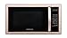 Farberware Classic FMO11AHTBKD 1.1 Cu. Ft. 1000-Watt Microwave Oven with LED Lighting, Copper