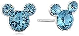 Disney"Mickey" December Crystal Stud Earrings