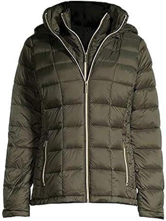 michael kors olive green coat