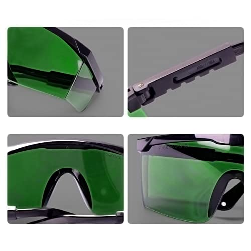 TOREGE Occhiali Di Sicurezza Laser IPL – Protezione Occhi 200-2000nm, Per Depilazione E Trattamenti, Uomo E Donna, Modello Universale