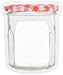 Kikkerland Jam Zipper Bag, Large, Set Of 2, Clear