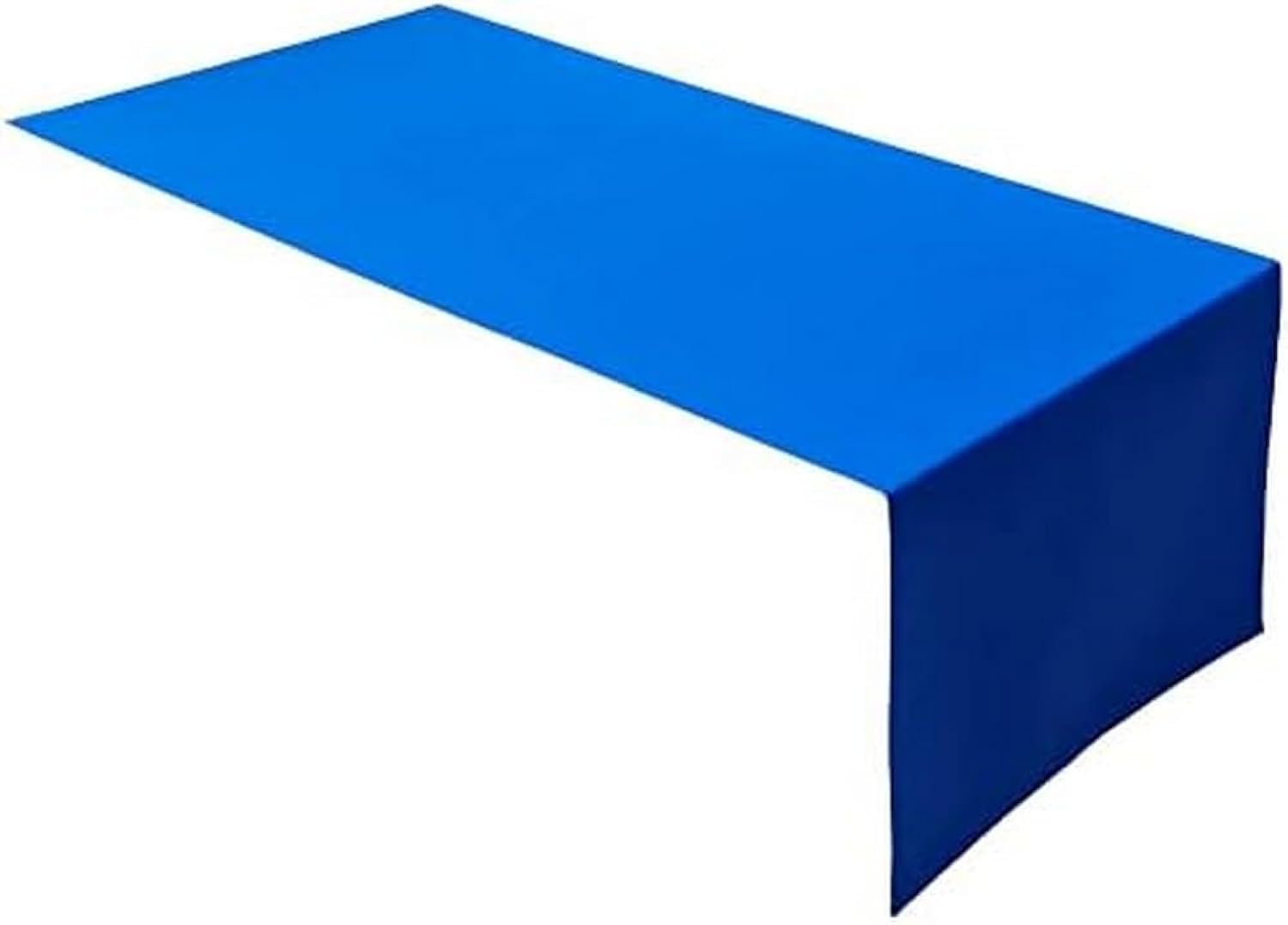 Lemos Home Table Runner, Table Linen Made from 100% Cotton, Concept Collection, Choice of Colours and Sizes (Table Runner - 30 x 100 cm, Royal Blue)