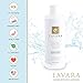 Organic Exfoliating Body Wash - Natural Moisturizing Body Wash for Dry Sensitive Skin with Coconut Oil, Aloe Vera, Green Tea, Jojoba Oil and Vitamin E, 8 fl oz