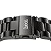 Samsung Gear S3 Watch Band, Stainless Steel Smart Watch Replacement Wrist Bracelet Band For Samsung Gear S3 Frontier Classic Strap + Tempered Glass Screen Protector + Pin Link Remover Tool Black