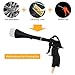 Air Blow Gun,Multifunctional Car Cleaning Gun- detail brush for Engines, Wheels, Interior, Leather/Professional Automotive Detailing Drying Tool, Dust & Water Remover Gun