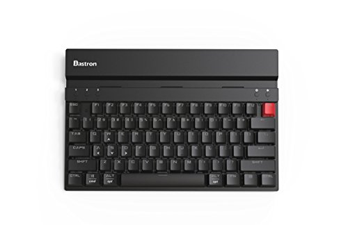 Bastron Multi-connection wireless dual mode mechanical keyboard MK75 for Computer Tablet Smart Phone (Black)
