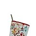 Alice Doria 21“ Handmade Hooked Reindeer Christmas Stocking with Beautifully Detailed Pattern