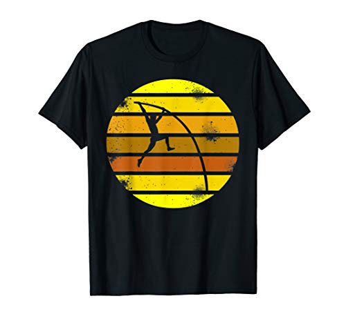 Pole Vault Retro Pole Vaulter Vaulting Gift T-Shirt
