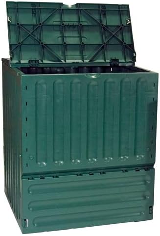 Imtinanz Beautiful Green Recycled Plastic Compost Bin