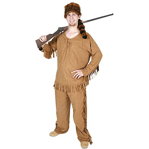 Adult Men's Daniel Boone Costume (Standard Size)