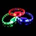 Acmee LED Light Up Flashing Adjustable Bracelets 12 Pack.Great for Parties, Weddings, Birthdays and More. Super Safety Multicolor Bracelet