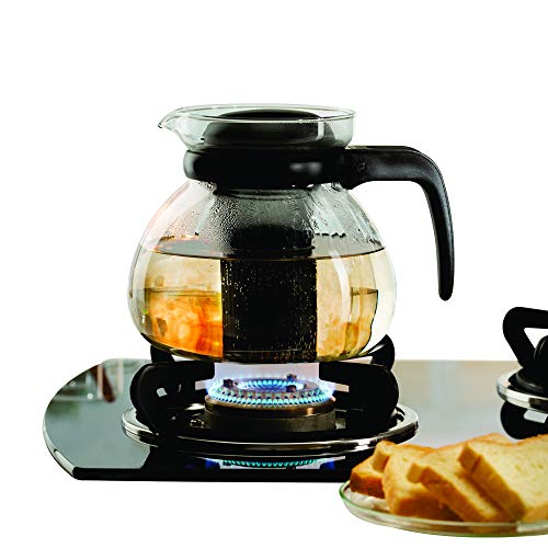 Borosil Carafe Flame Proof Glass Kettle With Infuser 5l